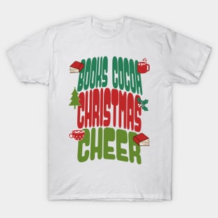 Books Cocoa Christmas Cheer T-Shirt